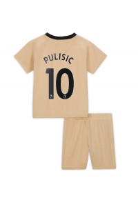 Chelsea Christian Pulisic #10 Babytruitje 3e tenue Kind 2022-23 Korte Mouw (+ Korte broeken)